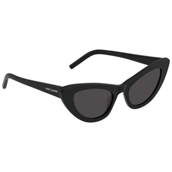 Ladies Saint Laurent Cat Eye Grey Sunglasses - Picture 2 of 4